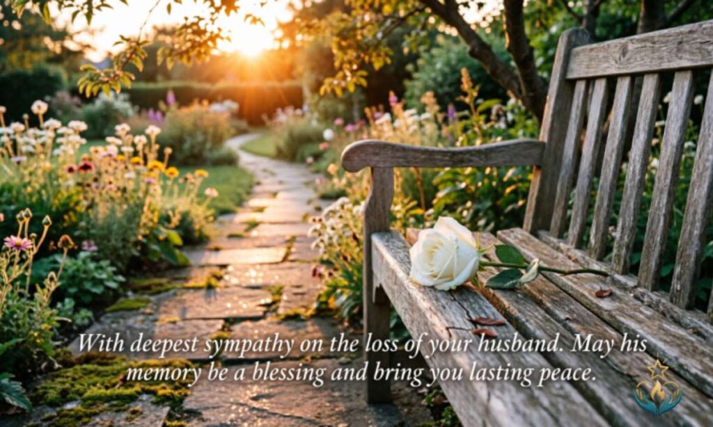 words of sympathy for loss of husband