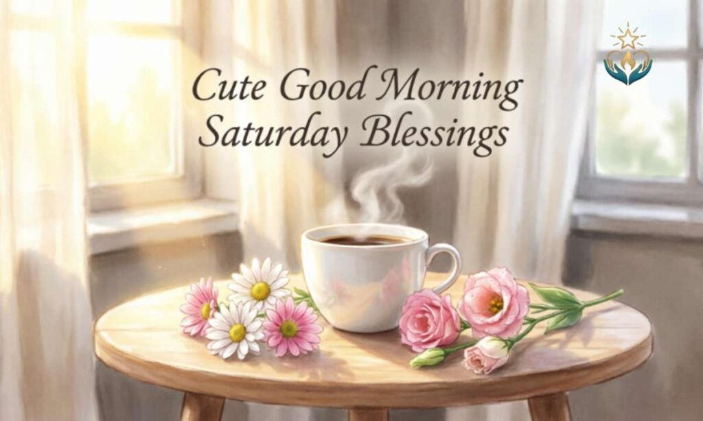 Cute Good Morning Saturday Blessings