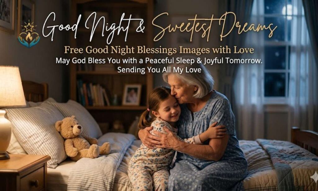 Free Good Night Blessings Images with Love