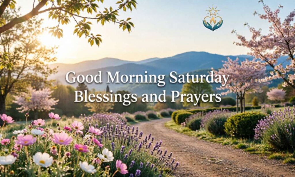 Good Morning Saturday Blessings and Prayers