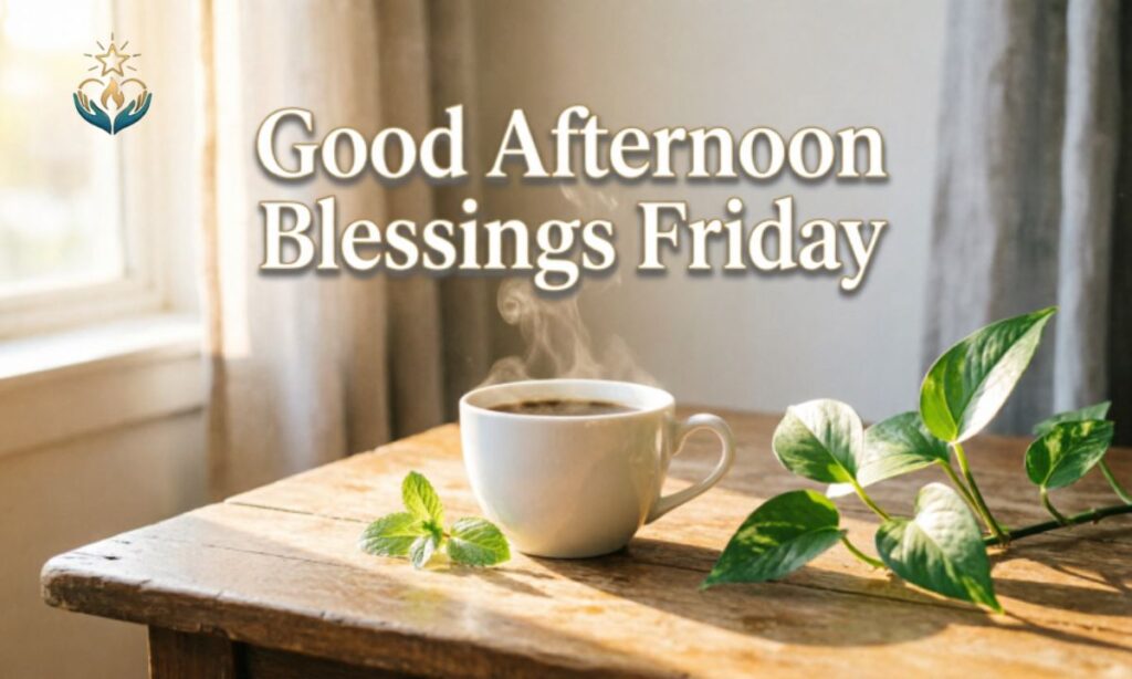 Good afternoon blessings Friday