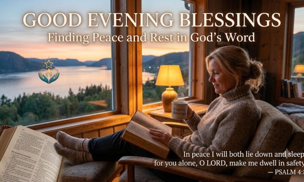 Good evening blessings bible verses