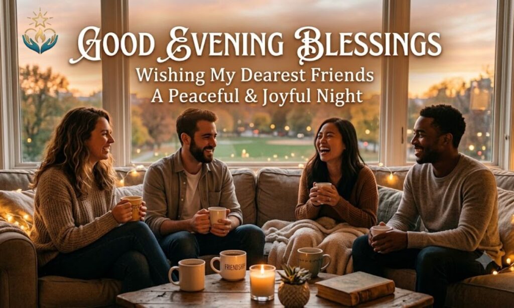 Good evening blessings for friends