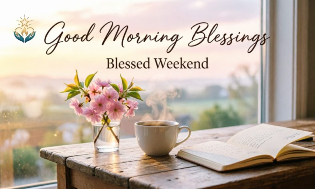 Good morning blessings weekend