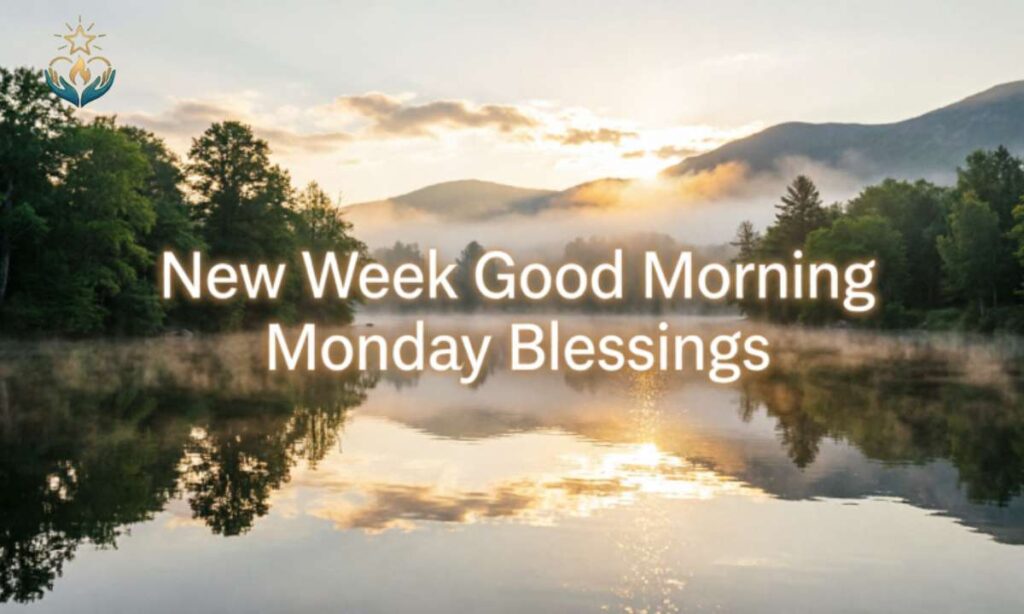 New Week Good Morning Monday Blessings
