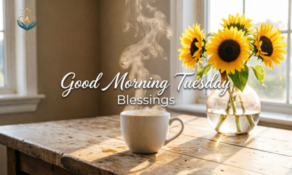 Positive Good morning Tuesday blessings Quotes