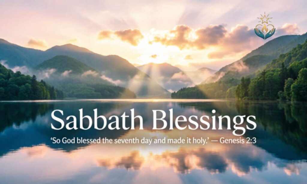 Sabbath Blessings Bible Verses