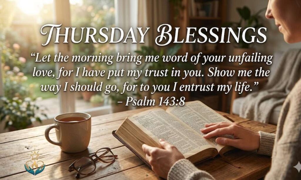Thursday Blessings Bible Verse